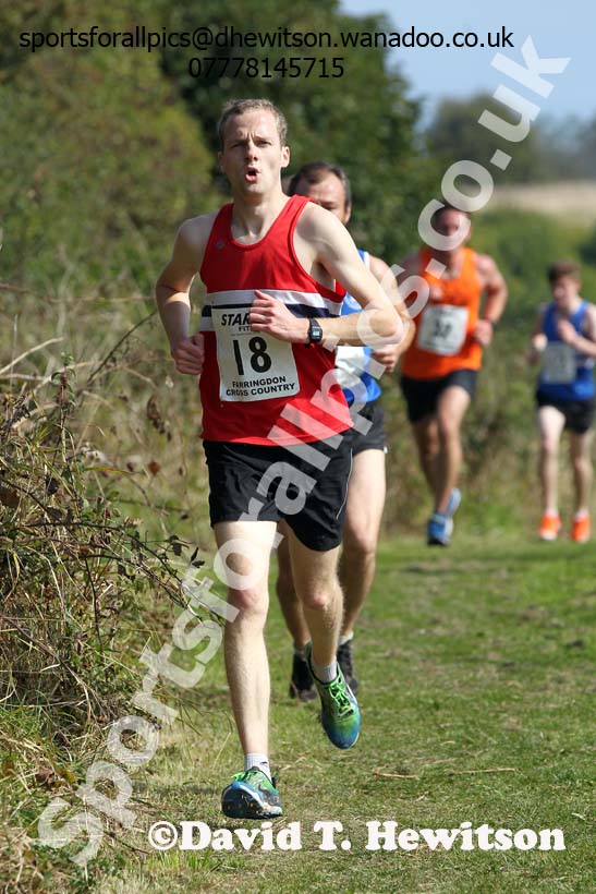 Senior mens relay Sunderland Harreirs Cross Country. Photo: David T. Hewitson/Sports for All Pics